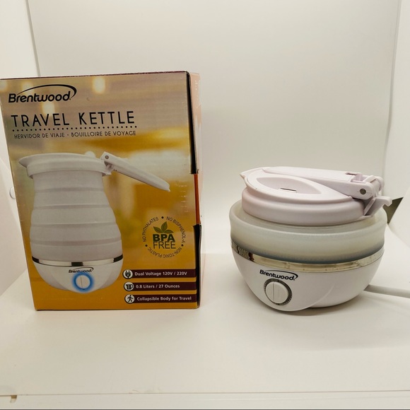 NWT Brentwood  Dual Voltage 120/220v 0.8L Collapsible Kettle - Picture 4 of 7